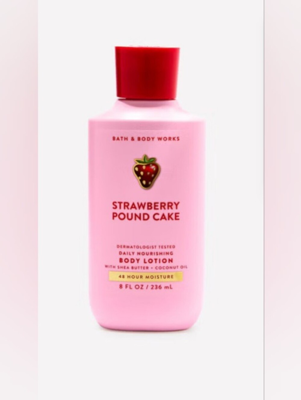 Bath & Body Works Strawberry Pound Cake Body Lotion NWT